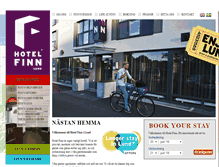Tablet Screenshot of hotelfinn.se
